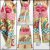 Pink Paisley Park Flare Leg Joggers Flare Joggers - Thathoodyshop