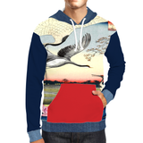 Two Cranes Pullover Hoodies Hoody - Thathoodyshop
