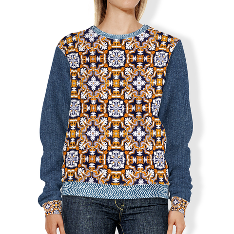 Rustica Denim Unisex Sweatshirt Sweatshirt - Thathoodyshop