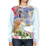 Santorini Unisex Sweatshirt Sweatshirt - Thathoodyshop