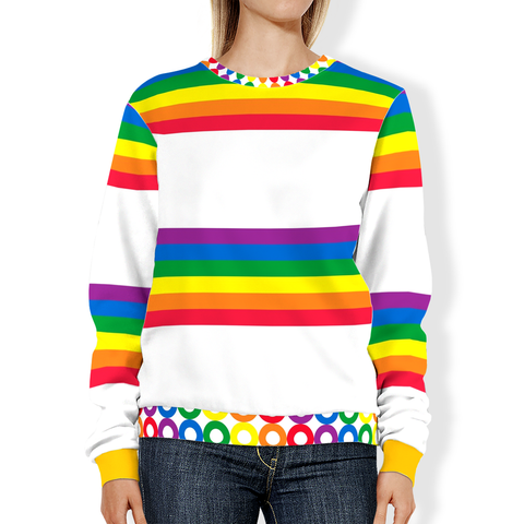 Rainbow Romper Room II Unisex Sweatshirt Sweatshirt - Thathoodyshop