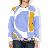 Abstract Blue Unisex Sweatshirt Sweatshirt - Thathoodyshop