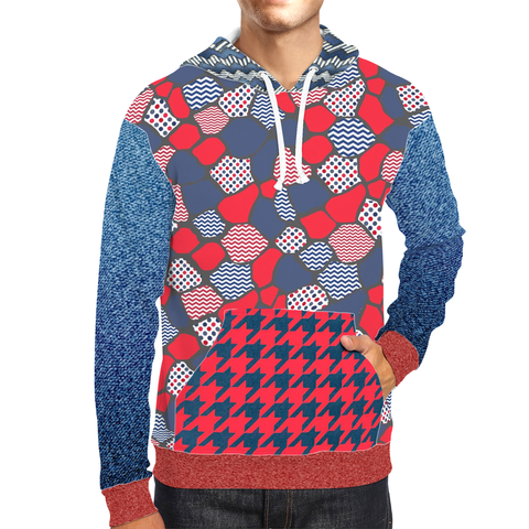 Blue Dungarees Unisex Pullover Hoodie Hoody - Thathoodyshop