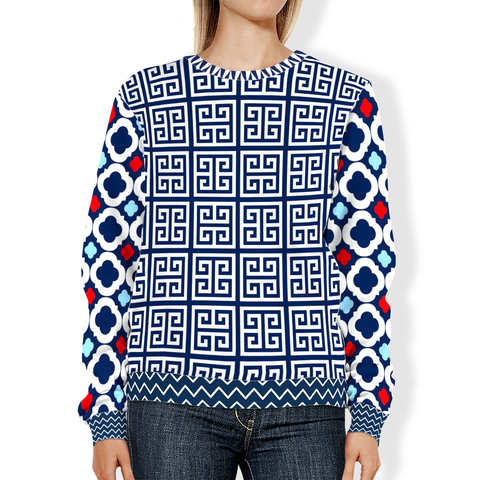 Go Greek Unisex Sweatshirt Sweatshirt - Thathoodyshop