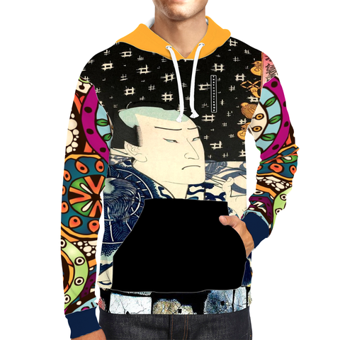 Warrior Pose Pullover Hoodie Hoody - Thathoodyshop