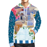 Santorini Unisex Pullover Hoodie Hoody - Thathoodyshop