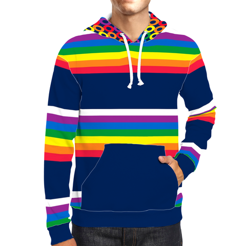 Rainbow Romper Room III Unisex Pullover Hoodie Hoody - Thathoodyshop