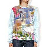 Santorini Unisex Sweatshirt Sweatshirt - Thathoodyshop
