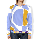Abstract Blue Unisex Sweatshirt Sweatshirt - Thathoodyshop