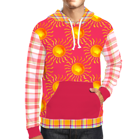 Red Saffron Unisex Pullover Hoodie Hoody - Thathoodyshop