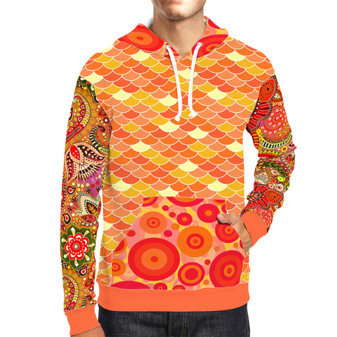 Tangerine Kiss Unisex Pullover Hoody Hoody - Thathoodyshop