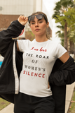 Roar of Women's Silence Tee Tee - Thathoodyshop