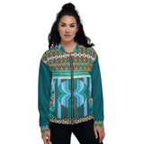 Turquoise Tonight Unisex Bomber Jacket Bomber Jacket - Thathoodyshop