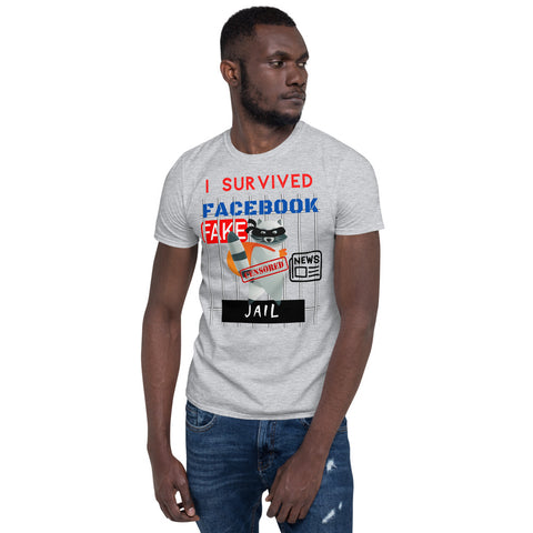 I Survived Facebook Jail Tee - Thathoodyshop