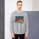 Cruisin Route 66 Unisex Sweatshirt  - Thathoodyshop
