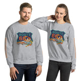 Cruisin Route 66 Unisex Sweatshirt  - Thathoodyshop