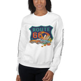 Cruisin Route 66 Unisex Sweatshirt  - Thathoodyshop