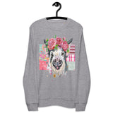 Pink Calypso Piggy Unisex Organic French Terry Sweatshirt French Terry Sweatshirt - Thathoodyshop