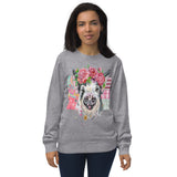 Pink Calypso Piggy Unisex Organic French Terry Sweatshirt French Terry Sweatshirt - Thathoodyshop