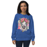 Pink Calypso Piggy Unisex Organic French Terry Sweatshirt French Terry Sweatshirt - Thathoodyshop