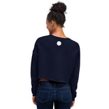 Follow Your Dream Dino Crop Sweatshirt Crop Sweatshirt - Thathoodyshop