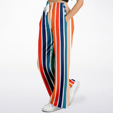 Salsa Time Striped Wide Leg Pants Bellbottoms - Thathoodyshop