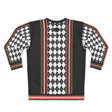 Gold Line Black DLX  Unisex Sweatshirt All Over Prints - Thathoodyshop