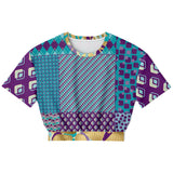 Purple Jetson Cropped Sweater Cropped Sweater - Thathoodyshop