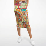 Wyatt Earth Pocket Maxi Skirt Long Skirt - Thathoodyshop