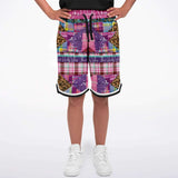 Gypsy Queen Purple Basketball Shorts Basketball Shorts - Thathoodyshop