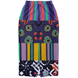 Purple Flurry Pocket Maxi Skirt Pocket Skirt - Thathoodyshop