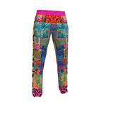Sweet Clementine Gypsy Patchwork Unisex Track Pants Mens Tracksuit Trousers - Thathoodyshop