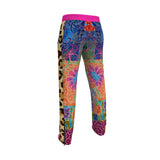 Sweet Clementine Gypsy Patchwork Unisex Track Pants Mens Tracksuit Trousers - Thathoodyshop