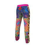 Sweet Clementine Gypsy Patchwork Unisex Track Pants Mens Tracksuit Trousers - Thathoodyshop