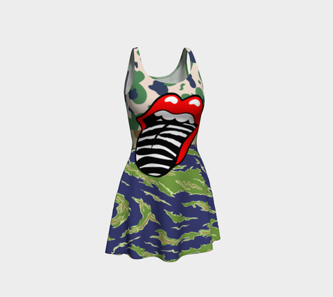 Zebra Unity II Dress Flare Dress - Thathoodyshop