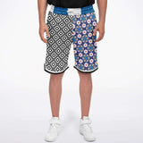 It's About Time Basketball Shorts Basketball Short Rib - AOP - Thathoodyshop