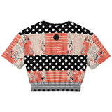Mint Julep Black Cropped Sweater Cropped Short Sleeve Sweater - Thathoodyshop