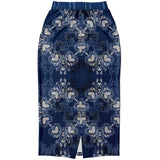 Blue Mystic Pocket Maxi Skirt Long Skirt - Thathoodyshop