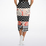 Mint Julep Black Pocket Maxi Skirt Long Pocket Skirt - Thathoodyshop