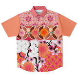 Yamagami S/S Button Down Shirt Short Sleeve Button Down Shirt - AOP - Thathoodyshop