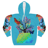 Butterfly Party Unisex Pullover Hoodie All Over Prints - Thathoodyshop