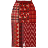 Toscana Red Pocket Maxi Skirt Long Skirt - Thathoodyshop