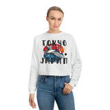 Hello Tokyo! Cropped Fleece Pullover Sweatshirt - Thathoodyshop
