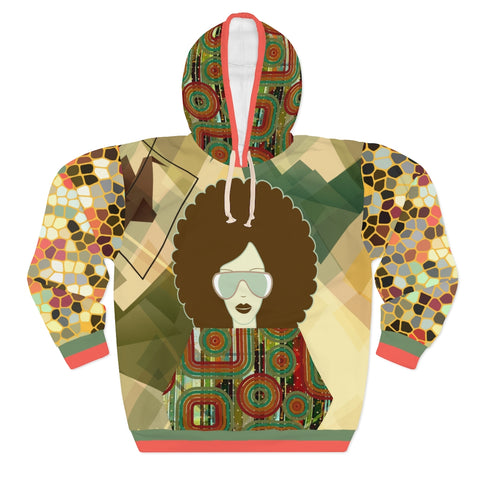 Foxy Lady Unisex Pullover Hoodie All Over Prints - Thathoodyshop