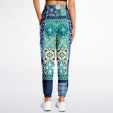 Mykonos Floral Patchwork Unisex Cargo Sweats Cargo Sweats - Thathoodyshop