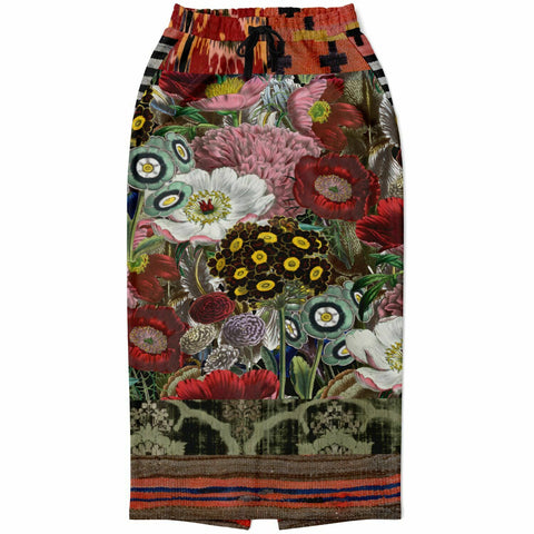 Remembering Woodstock Pocket Maxi Skirt Long Skirt - Thathoodyshop