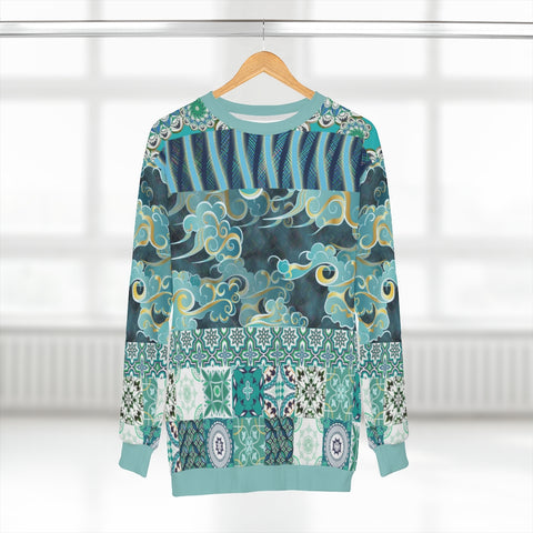 Green Meknes Unisex Sweatshirt Sweater - Thathoodyshop
