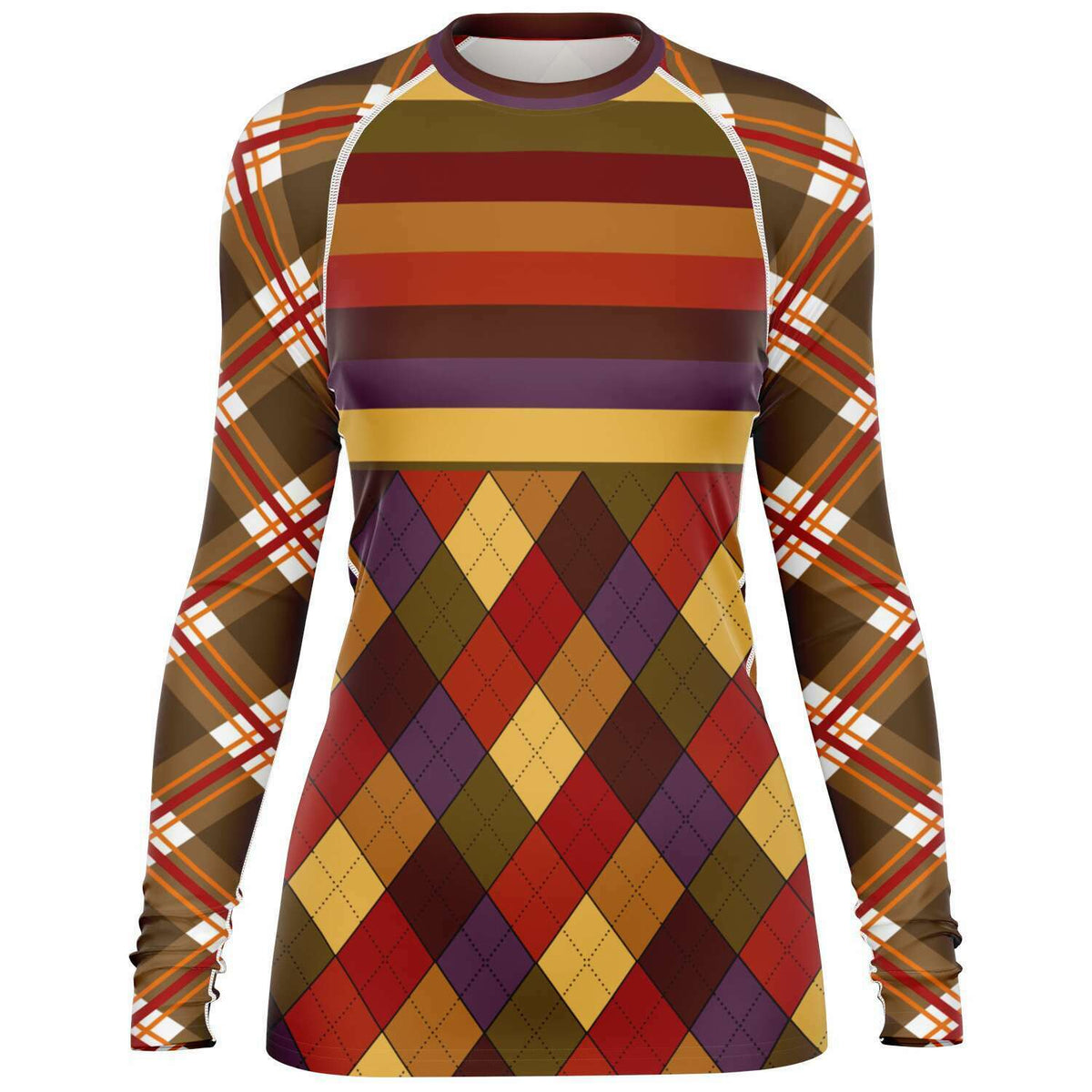 Purple Butterscotch Fashion Rashguard Top | That Hoody Shop