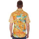 Coral Gables S/S Button Down Shirt Short Sleeve Button Down Shirt - AOP - Thathoodyshop