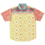 Kaleidoscope S/S Button Down Shirt Short Sleeve Button Down Shirt - AOP - Thathoodyshop